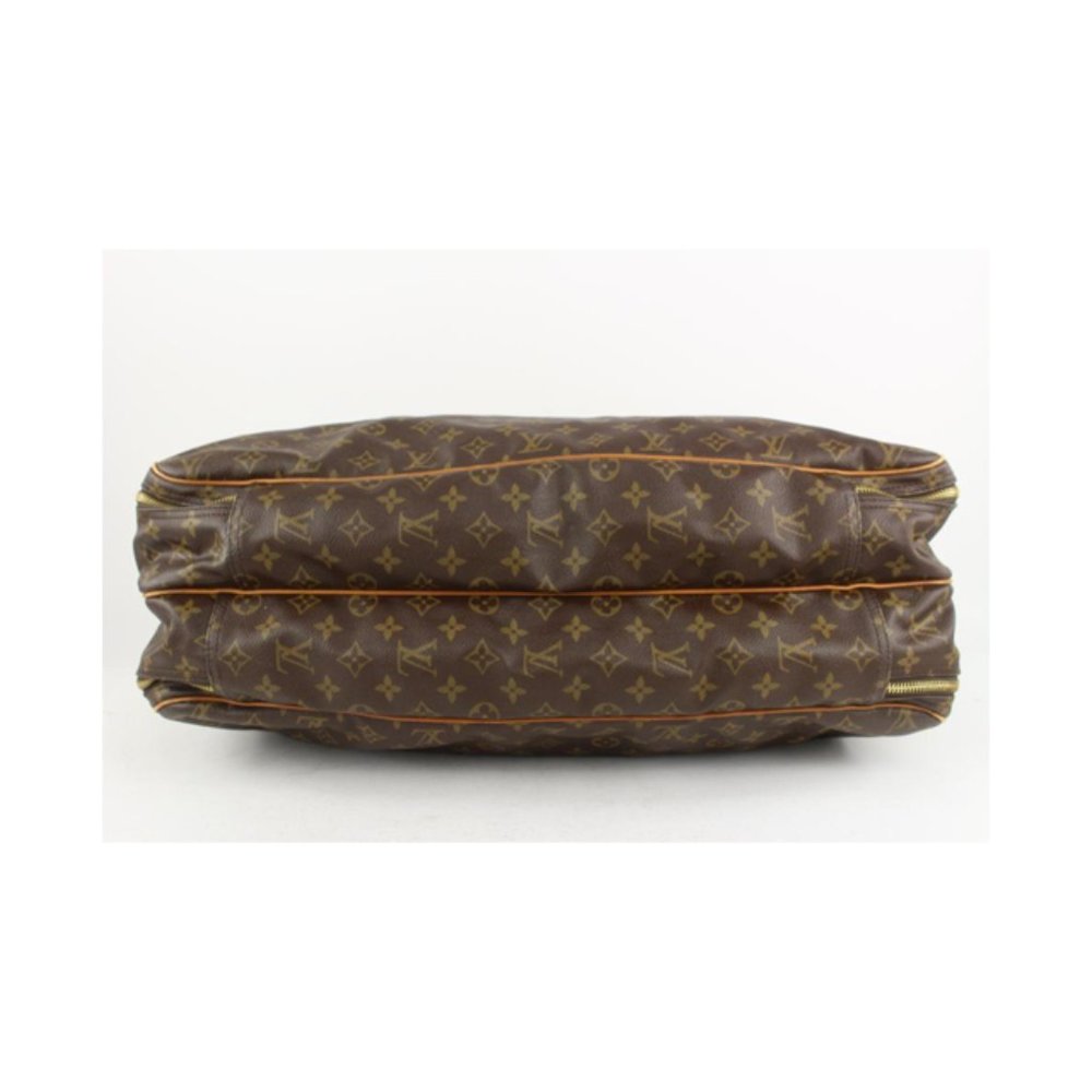 Louis Vuitton Monogram Alize 2 Poches Suitcase Luggage with Bandouliere Strap - Picture 10 of 12